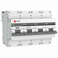 EKF PROxima ВА 47-100 Автоматический выключатель  (D) 4P 32А 10kA