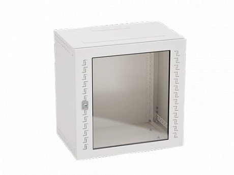 DKC IT-корпус навесной STI 19" 9U, 500х600х400, дверь с закаленным стеклом, RAL7035