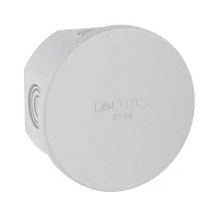 DKC Коробка ответвит. с 4 кабельными вводами д.20мм, IP44, д.65х35мм