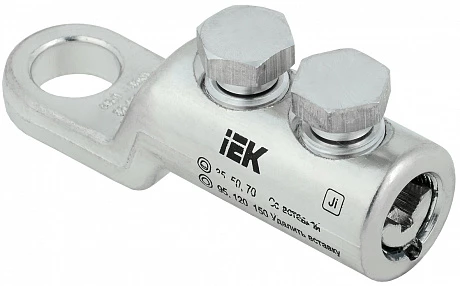 IEK Наконечник болтовой луженый НБЛ 35-150-16/2 35кВ