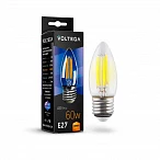 Voltega VG10-C1E27warm6W-F Свеча  Е27 2800К 6W