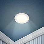 ЭРА LED 1-6-4K Светильник светодиодный круглый LED 6W 220V 4000K