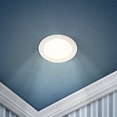 ЭРА LED 1-6-4K Светильник светодиодный круглый LED 6W 220V 4000K