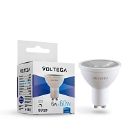 Voltega VG2-S1GU10cold6W-D Софит линзованный GU10 4000К 6W диммируемый (7109)