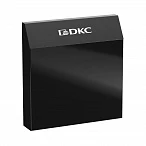 DKC Защитная панель IP56, листовая сталь RAL9005, для вентиляторов и решеток 205x205 мм