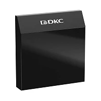 DKC Защитная панель IP56, листовая сталь RAL9005, для вентиляторов и решеток 205x205 мм