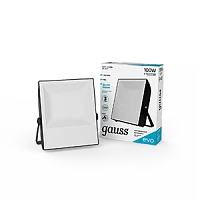 Gauss Прожектор EVO 100W 10000lm 6500K 100-240V IP65 черный LED