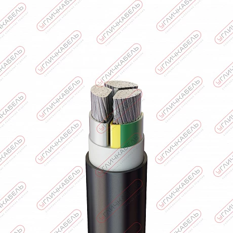 Кабель силовой алюминий АВВГнг(А) 3х120 мс+1х70 мс(N)-1 Угличкабель