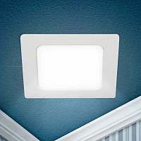 ЭРА Светильник светодиодный встраиваемый ЭРА LED 18-18-4K квадратный 18Вт 4000К
