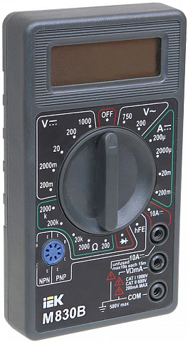 IEK Мультиметр цифровой Universal M830B