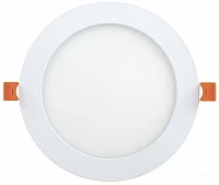 IEK Белый Светильник LED ДВО 1606 круг 12Вт 6500 IP20