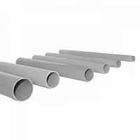 EKF PROxima Труба гладкая жесткая ПВХ d32 серая (72м/уп) (3м.)