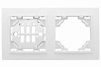 EKF Basic Минск Белый Рамка 2-ая горизонтальная