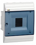 IEK PRIME Корпус пластиковый встраиваемый ЩРВ-П-4 белый IP41