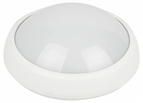 ЭРА SPB-1-08 (W) Cветильник светодиодный IP54 8Вт 640Лм 4000К D180 КРУГ ЖКХ LED