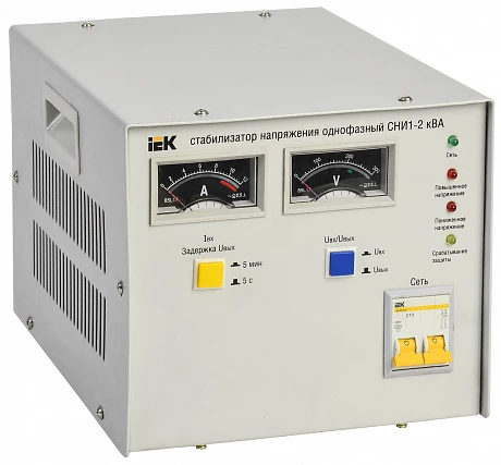 IEK Стабилизатор напряжения СНИ1-2 кВА однофазный