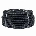 EKF PROxima Труба гофр. FRHF с зондом d25мм (75м) черная Plast