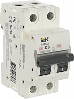 IEK ARMAT Автоматический выключатель M06N 2P C 3А