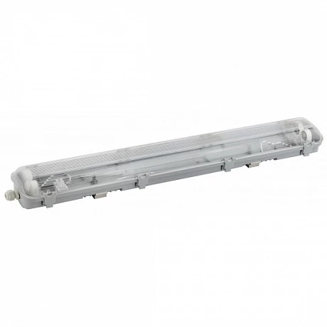 ЭРА Светильник SPP-102-0-002-120 под 2 светодиодные лампы T8 G13 2x1276 c рассеивателем из поликарбоната