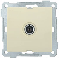 IEK РТВ11-0-Б Розетка TV оконечная BOLERO кремовый