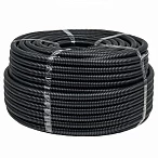 EKF PROxima Труба гофр. FRHF с зондом d50мм (20м.) черная Plast
