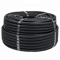 EKF PROxima Труба гофр. FRHF с зондом d50мм (20м.) черная Plast