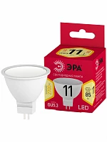 ЭРА Лампочка светодиодная RED LINE LED MR16-11W-827-GU5.3 R GU5.3 11 Вт софит теплый белый свет