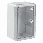 ЭРА box403022_t Корпус пласт. ЩМП-П 400х300х220мм прозр. дв. УХЛ1, IP65, IK10