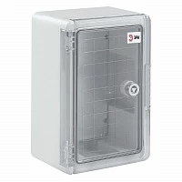 ЭРА box403022_t Корпус пласт. ЩМП-П 400х300х220мм прозр. дв. УХЛ1, IP65, IK10