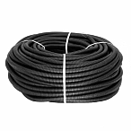 EKF PROxima Труба гофр. ПНД Plast с зондом d25мм (25м.) черная