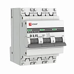 EKF PROxima ВА 47-63 Автоматический выключатель  (D) 3P 3,15А 4,5kA