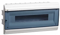 IEK PRIME Корпус пластиковый встраиваемый ЩРВ-П-18 белый IP41