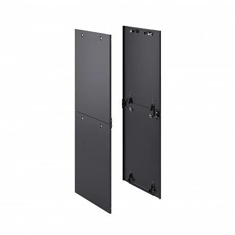 DKC Панель двухсекционная для напольных 19" IT-корпусов ДКС, 2 шт, 2200x800 RAL9005