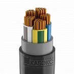 Кабель силовой с ПВХ изоляцией ВВГнг(A) -LSLTx 5х185 мс(N,PE)-1 Кабэкс