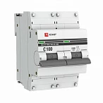 EKF PROxima ВА 47-100 Автоматический выключатель  (С) 2P 100А 10kA