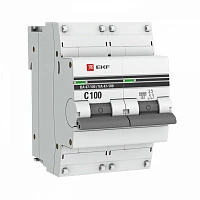 EKF PROxima ВА 47-100 Автоматический выключатель  (С) 2P 100А 10kA