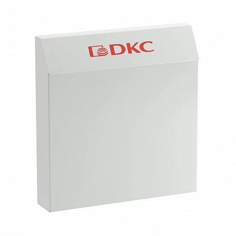 DKC Защитная панель IP56, листовая сталь RAL7035, для вентиляторов и решеток 150x150 мм