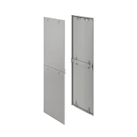 DKC Панель двухсекционная для напольных 19" IT-корпусов ДКС, 2 шт, 2000x800 RAL7035