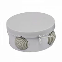 EKF PROxima Коробка распаячная КМР-040-039 с крышкой наружная (85х40) 4 мембранных ввода IP54