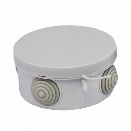 EKF PROxima Коробка распаячная КМР-040-039 с крышкой наружная (85х40) 4 мембранных ввода IP54