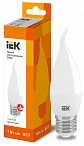 IEK Лампа светодиодная ECO CB35 свеча на ветру 7Вт 230В 3000К E27