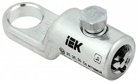 IEK Наконечник болтовой луженый НБЛ 25-95-16/1 35кВ
