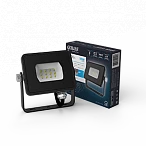 Gauss Прожектор Qplus 10W 1000lm 6500K 200-240V IP65 черный LED