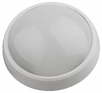 ЭРА SPB-1-08-MWS (W) Cветильник светодиодный IP54 8Вт 640Лм 4000К D180 КРУГ датчик движения