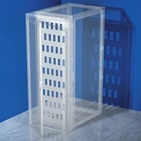 DKC Панель под промышленные разъёмы, 24 (3 x 8) разъёмов, 1800 x 400мм