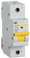 IEK KARAT Авт. выкл. ВА47-150 1Р 125А 15кА х-ка C