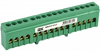 IEK Шина PE земля в корп изол на DIN-рейку ШНИ-6х9-16-К-З