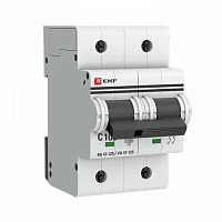 EKF PROxima ВА 47-125 Автоматический выключатель  (С) 2P 100А 15кА