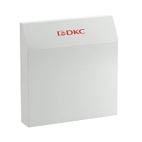 DKC Защитная панель IP56, листовая сталь RAL7035, для вентиляторов и решеток 252x252 мм
