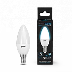 Gauss Лампа Свеча 9.5W 950lm 6500К E14 LED 1/10/100